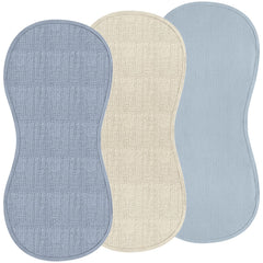 Hahafelt changing pad liner blue peanut design—gentle surface for diaper changes.