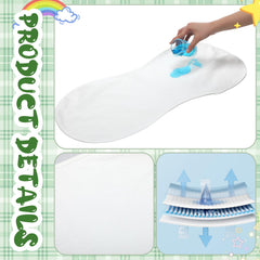 Hahafelt changing pad liners organic cotton material offers soft, skin-friendly comfort for baby changes.