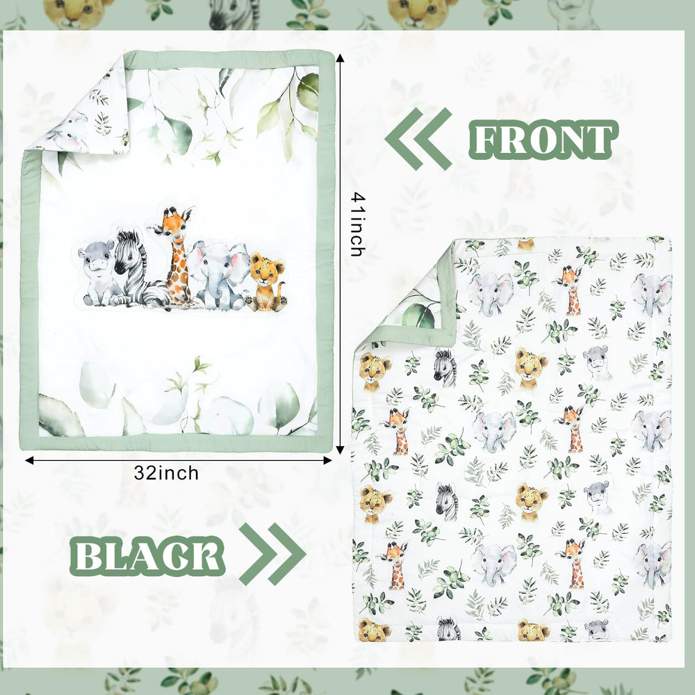 Hahafelt crib skirt 28x52 with 14-inch drop for neat nursery
