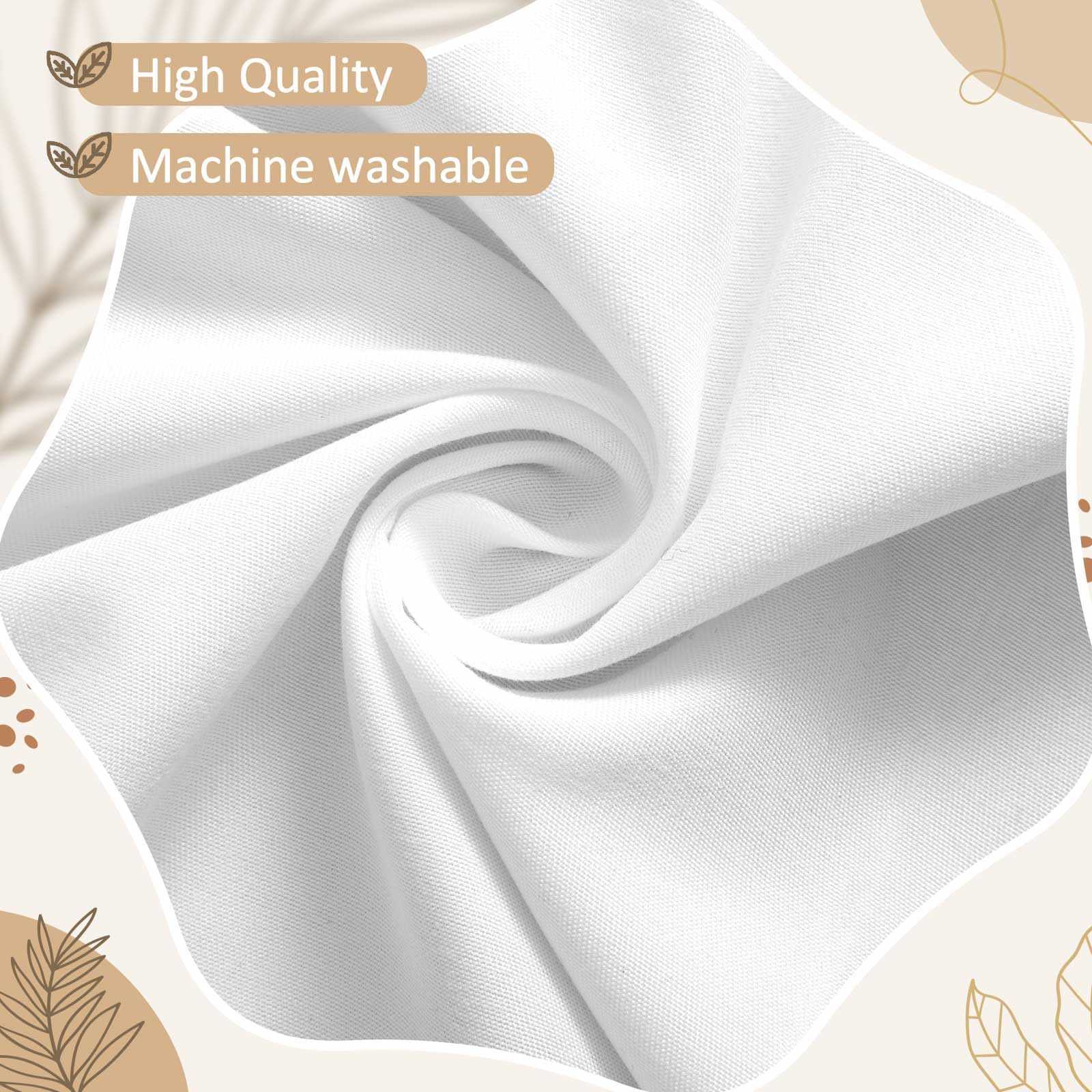 Hahafelt crib skirt on a bed setup demonstrating four-sided scalloped edge finish