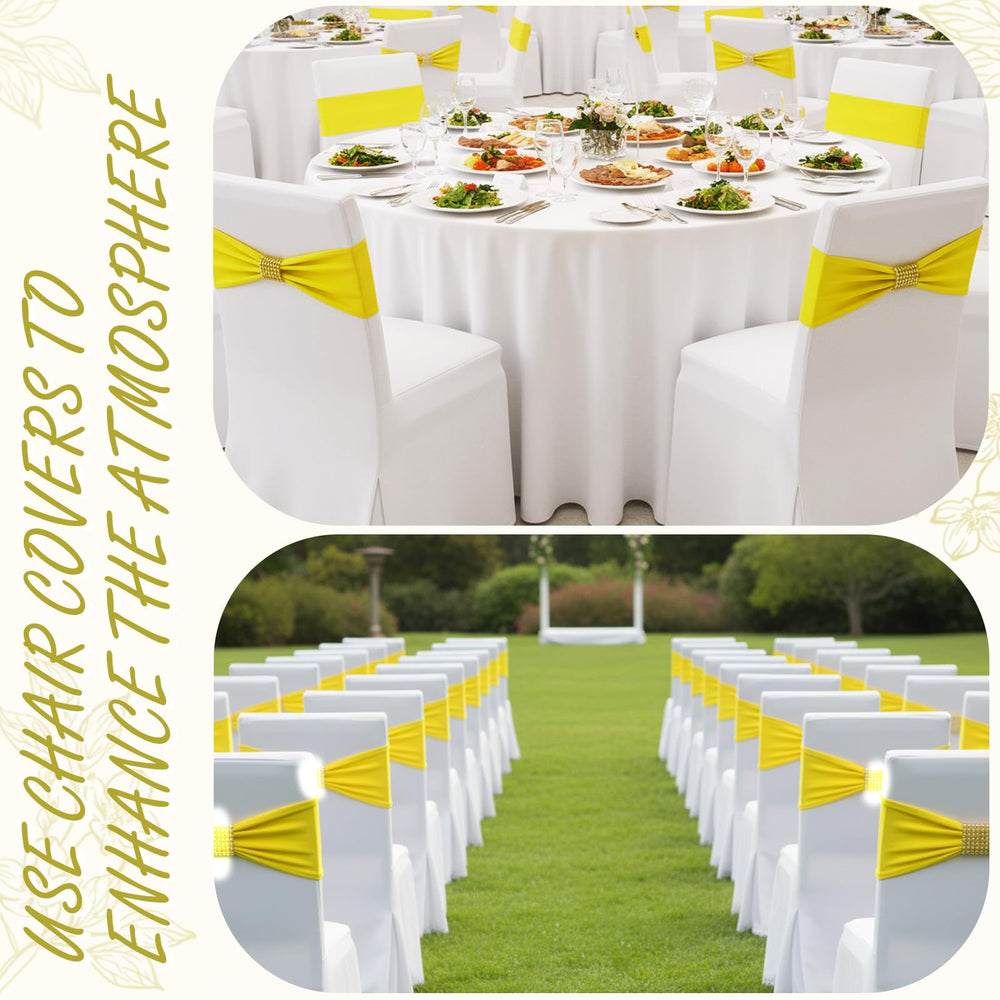 Hahafelt Easy-install chair sash setup reduces time on event prep