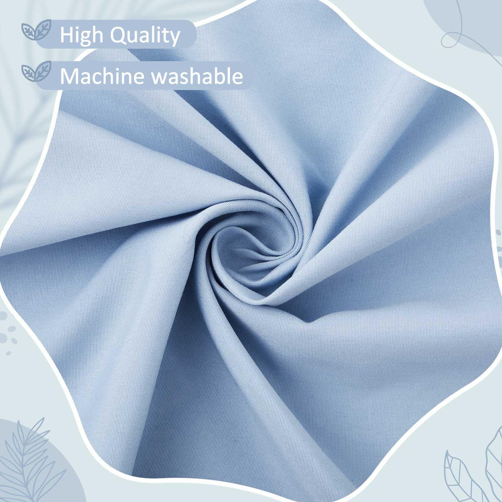 Hahafelt machine-washable crib skirt simplifies nursery care