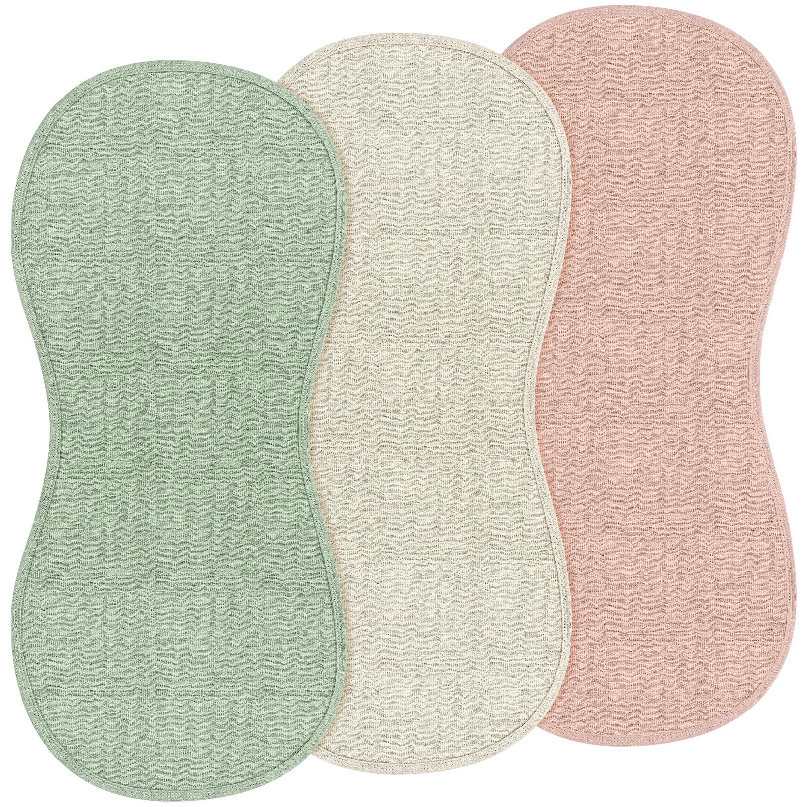 Hahafelt peanut-shape liner folded for compact travel-ready changing surface