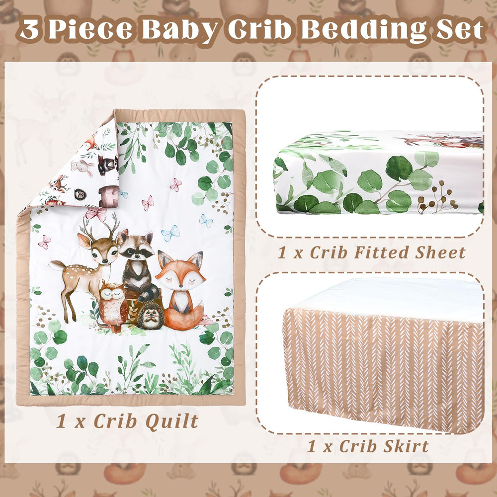 Hahafelt safari animals crib sheet with elastic demonstrates easy care and snug fit