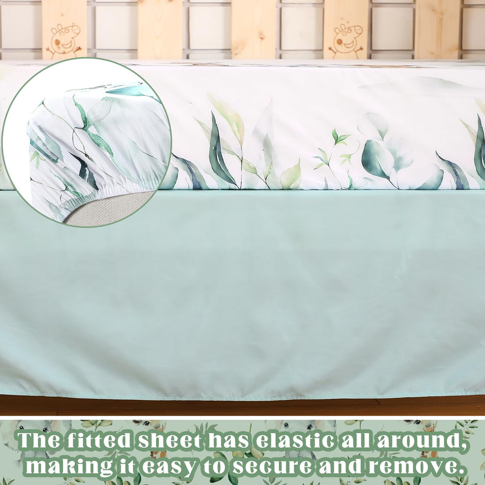 Hahafelt safari-theme set suits both boys and girls nurseries