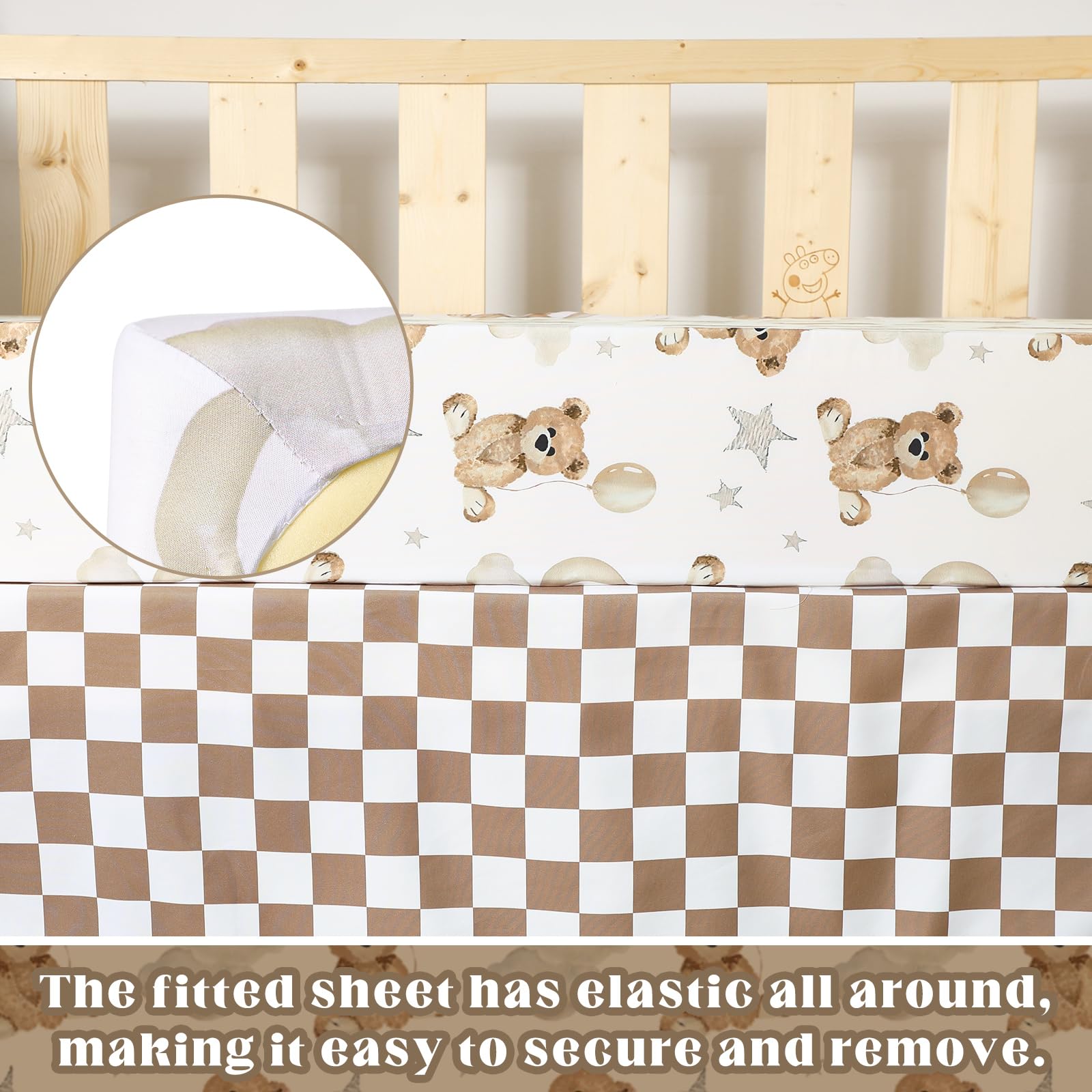 Hahafelt Teddy Bear baby-room setup showing coordinated decor ideas