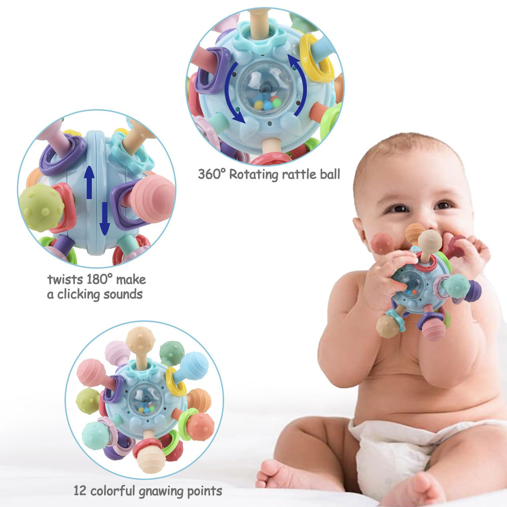 HAHAone travel-friendly sensory toy ideal for car seats and airplanes