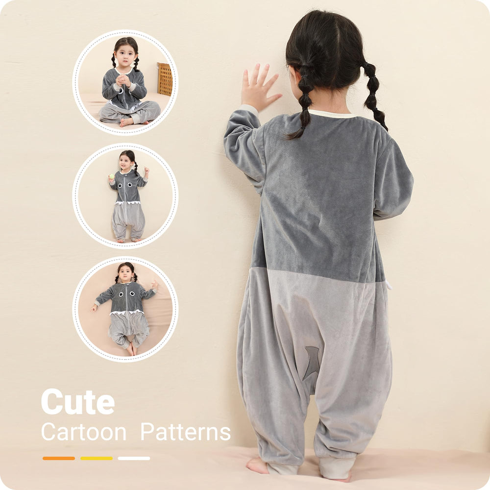 HAHASHOW swaddle wearable blanket offers flexible movement and easy wrap.