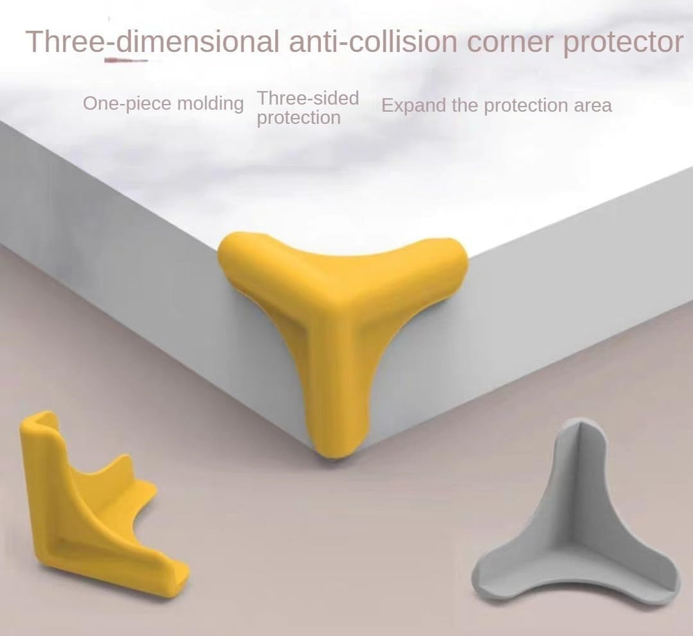 HAILANA silicone corner protector with pre-applied adhesive for quick installation