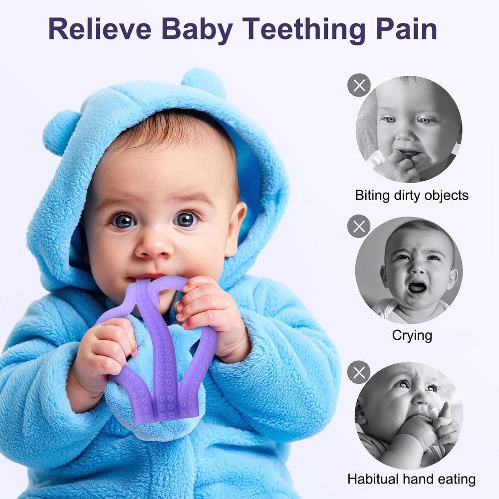 HAILI XMGQ Octopus Teether dual cooling fridge for gentle relief.