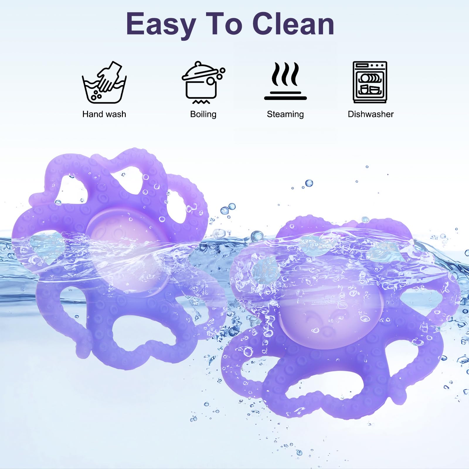 Haili XMGQ portable teether designed for travel and diaper bags