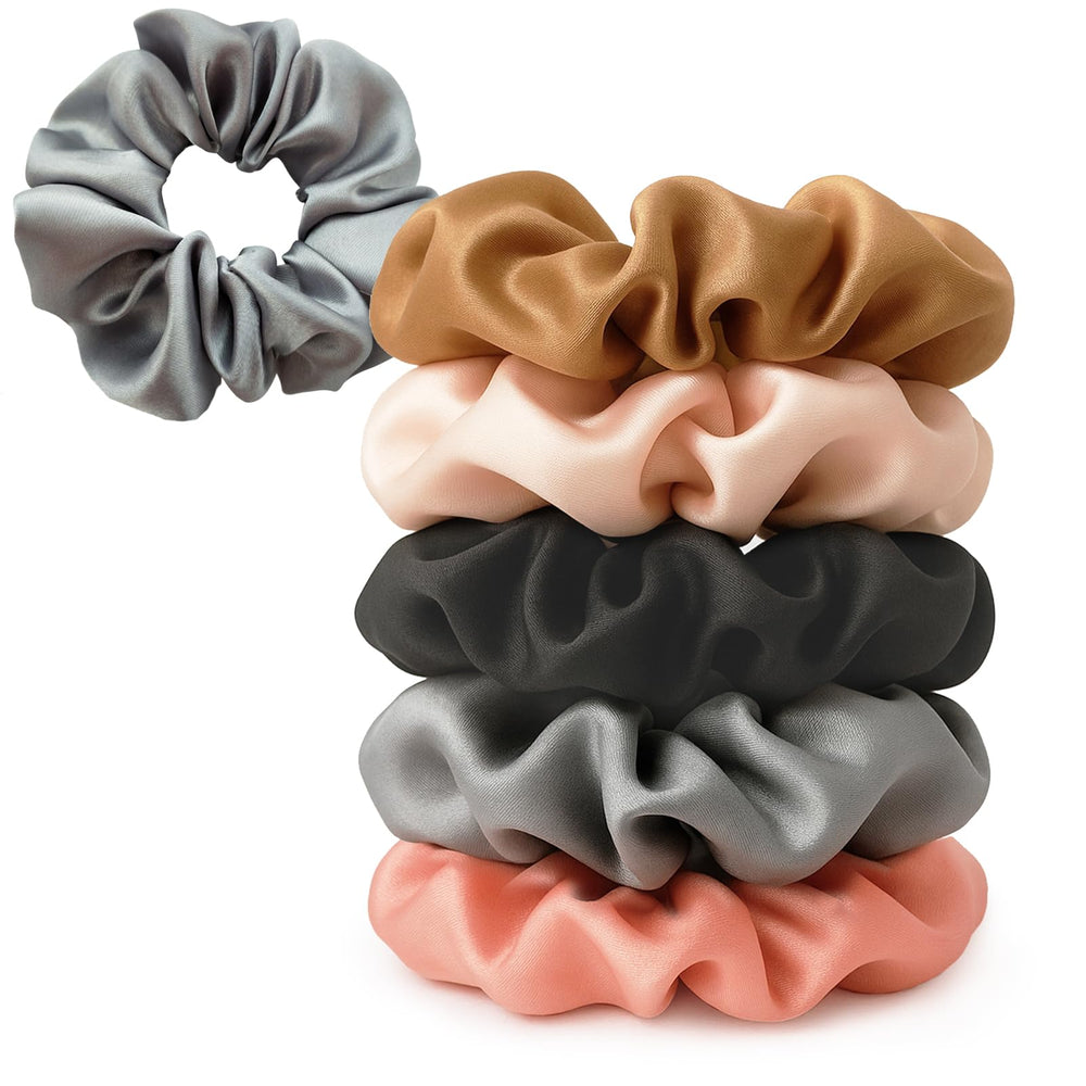 Hair Ties soft scrunchies main: versatile colors, comfortable grip for all-day wear.