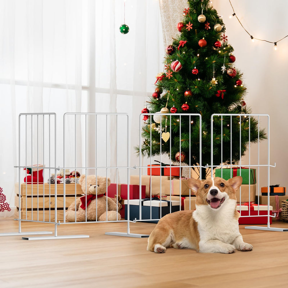 HAITRAL wide gate for stairs/hallway keeps pets contained while home moves.