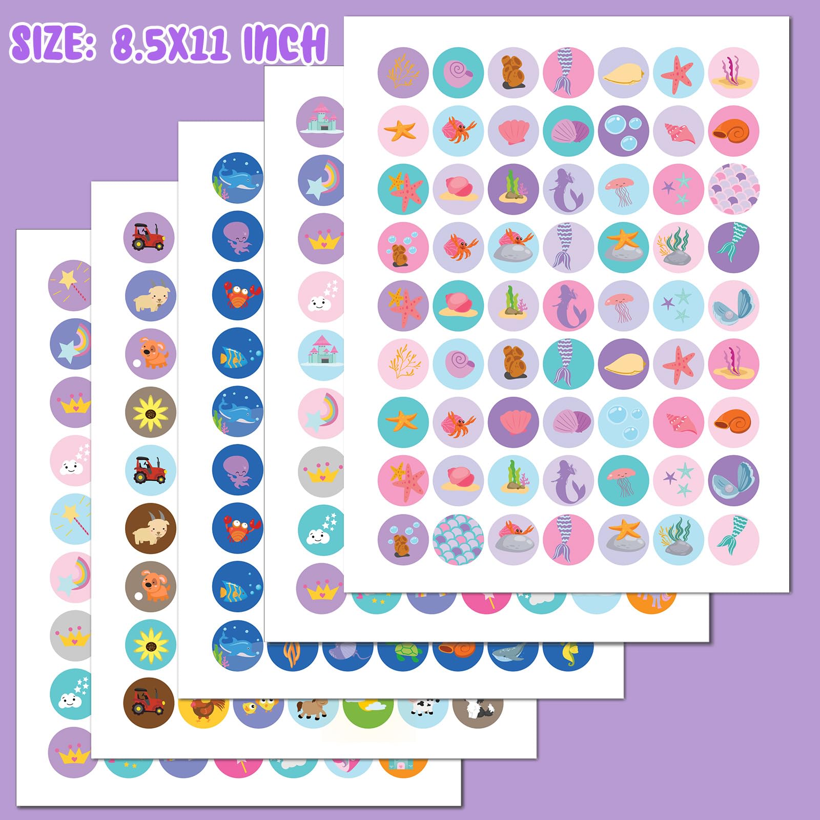 HAJOROM reward stickers pack complements charts for positive reinforcement
