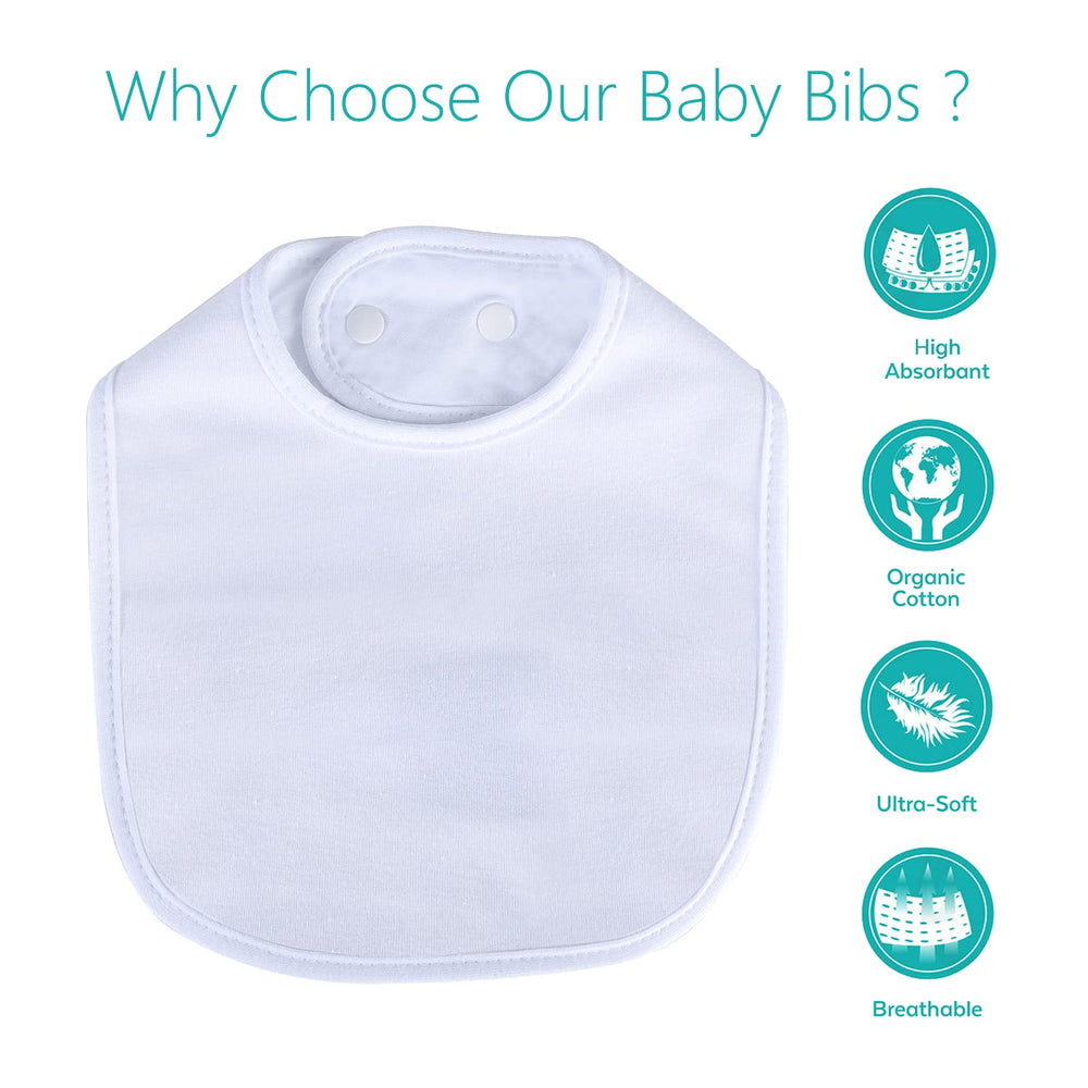 Hakochia bib back layer view with fleece backing to keep outfits dry