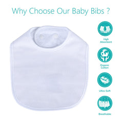 Hakochia bib back layer view with fleece backing to keep outfits dry