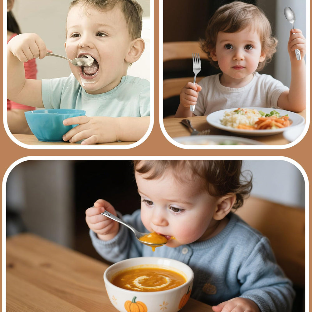 HAKSEN 12PCS dishwasher-safe utensils for quick cleanup after meals.