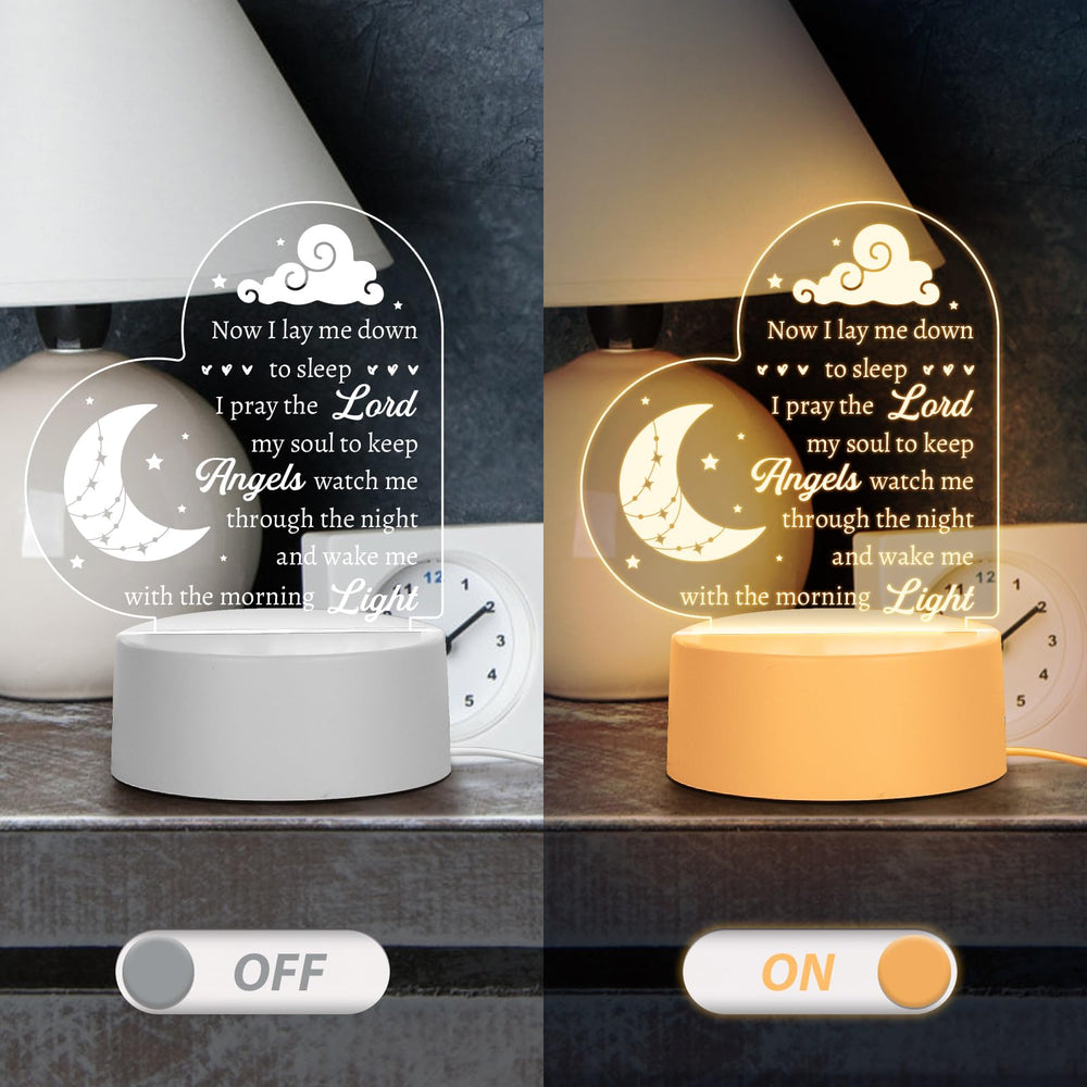 Hakumata christening gift night light for bedtime routines
