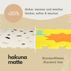 Hakuna Matte edge pieces complete the seamless play area.
