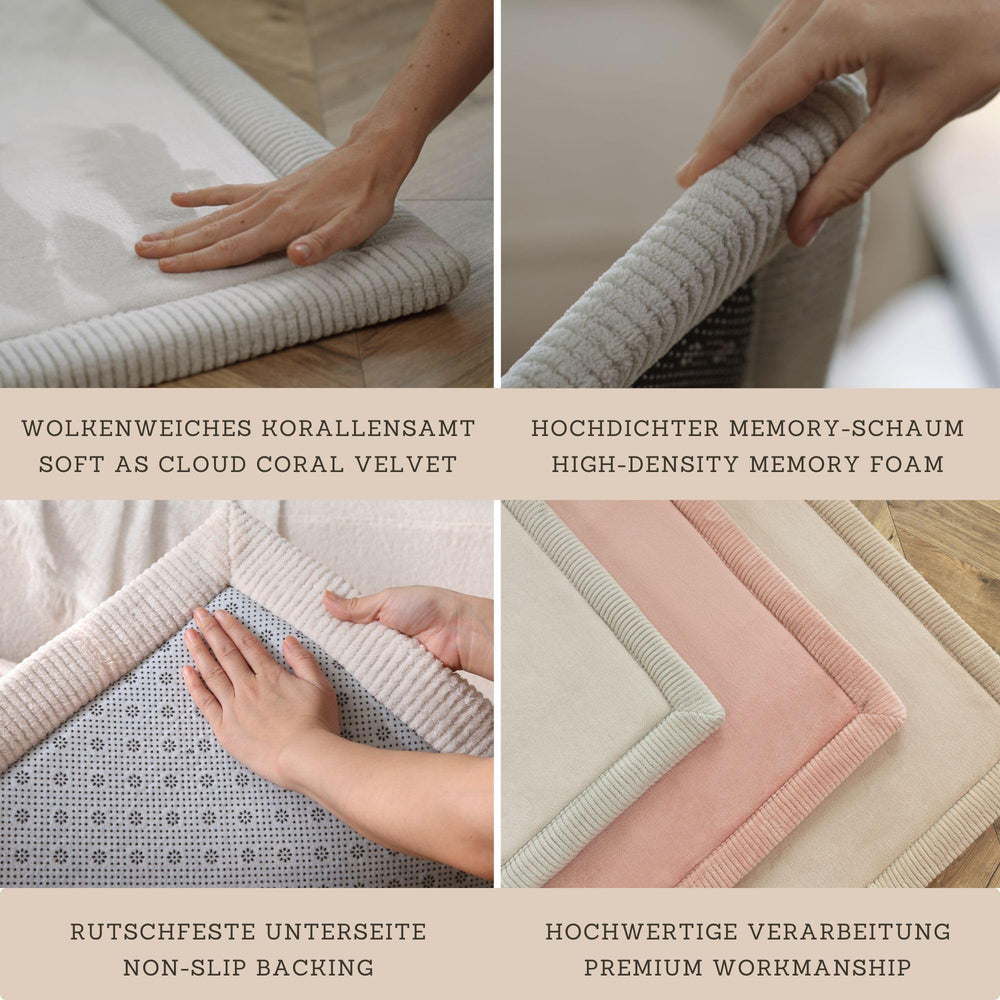 Hakuna Matte non-slip backing; helps prevent slips during floor play.