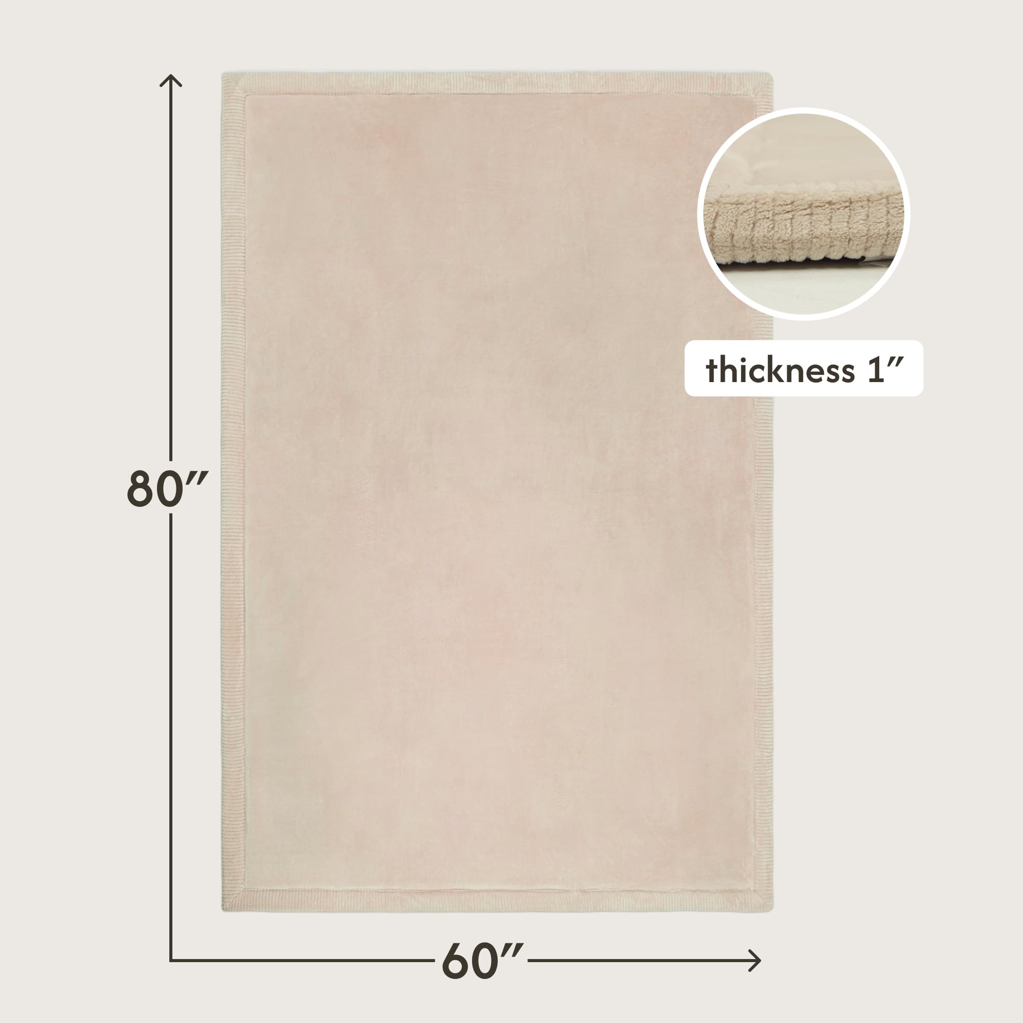 Hakuna Matte memory foam closeup shows cushioned support for crawls.
