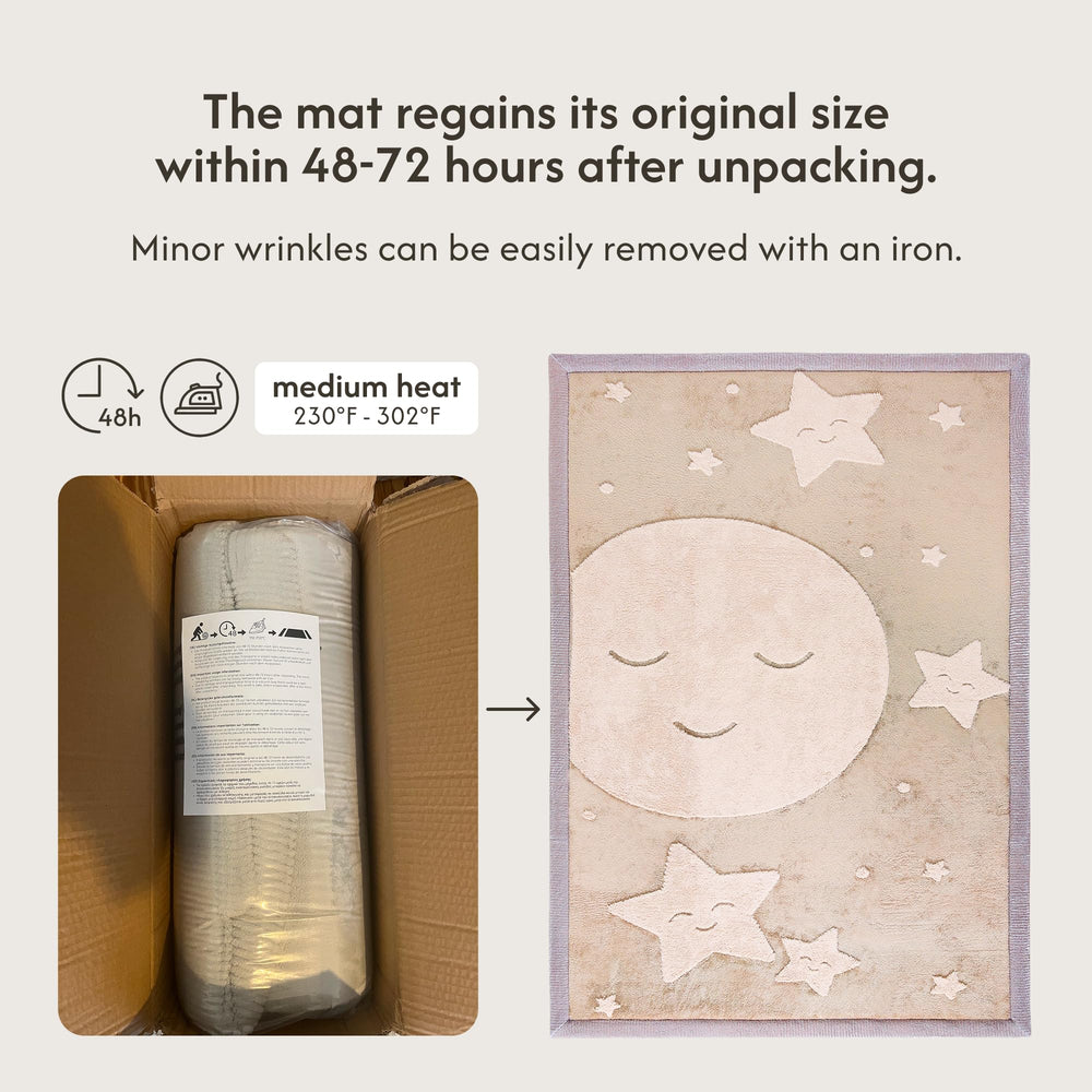 Hakuna Matte water-resistant surface ideal for quick wipe-ups and spills