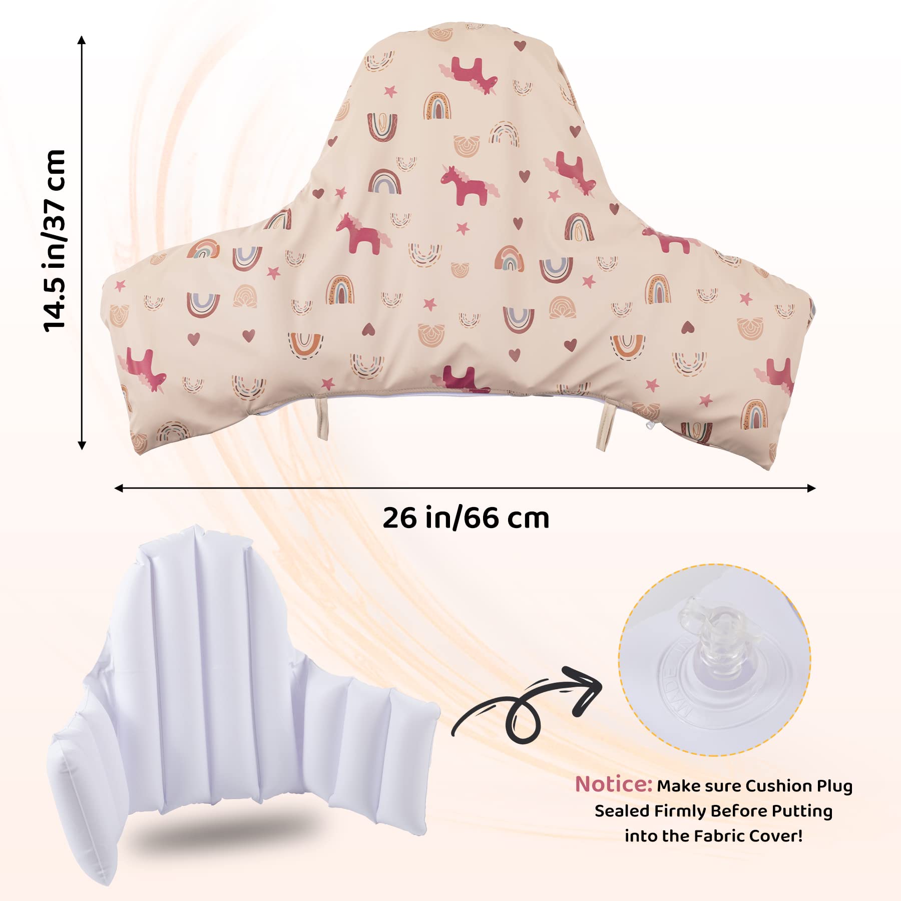 HALAA VAUVA cushion in stylish colors complements any decor