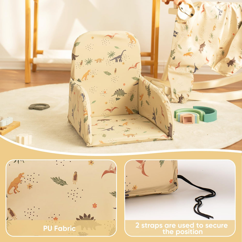 HALAA VAUVA multi-use cushion ready for floor play and chair seating.