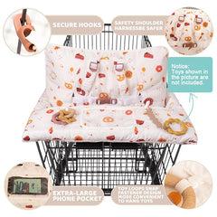 HALAA VAUVA cart cover shows 360-degree protection against germs and dirt.