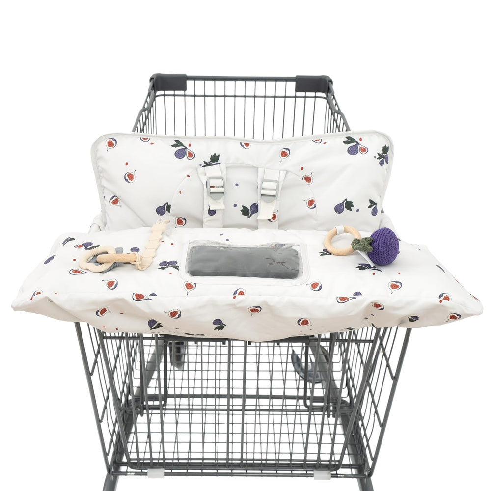 HALAA VAUVA shopping cart cover folded storage bag for easy travel with baby