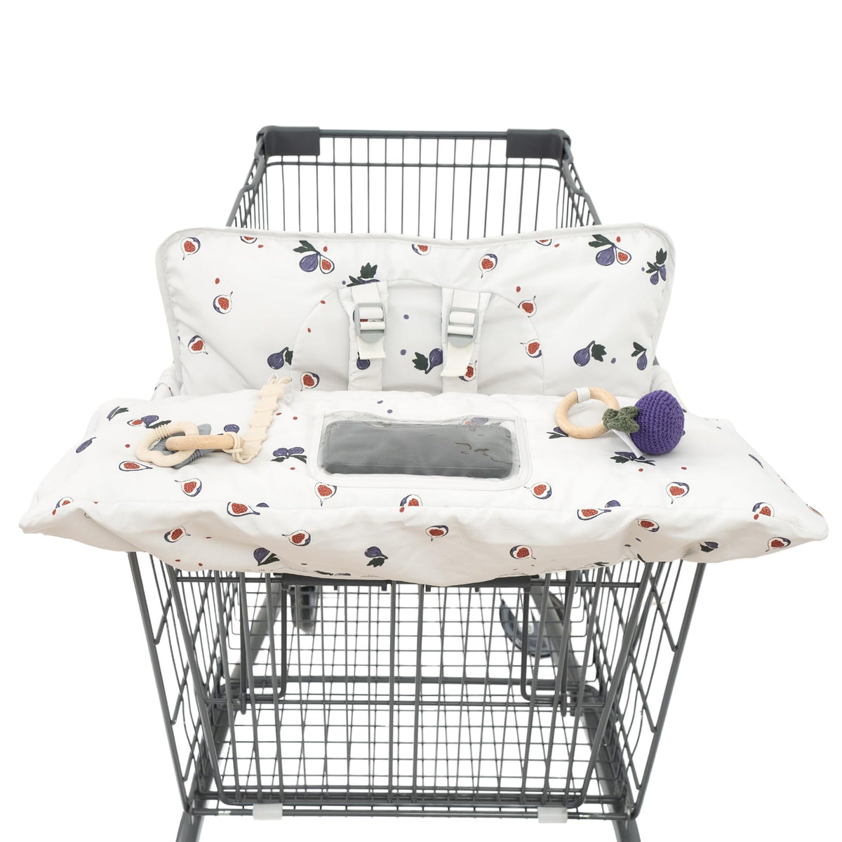 HALAA VAUVA shopping cart cover folded storage bag for easy travel with baby