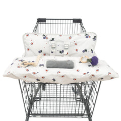 HALAA VAUVA shopping cart cover folded storage bag for easy travel with baby