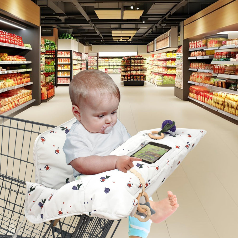 HALAA VAUVA shopping cart cover machine washable for quick cleaning