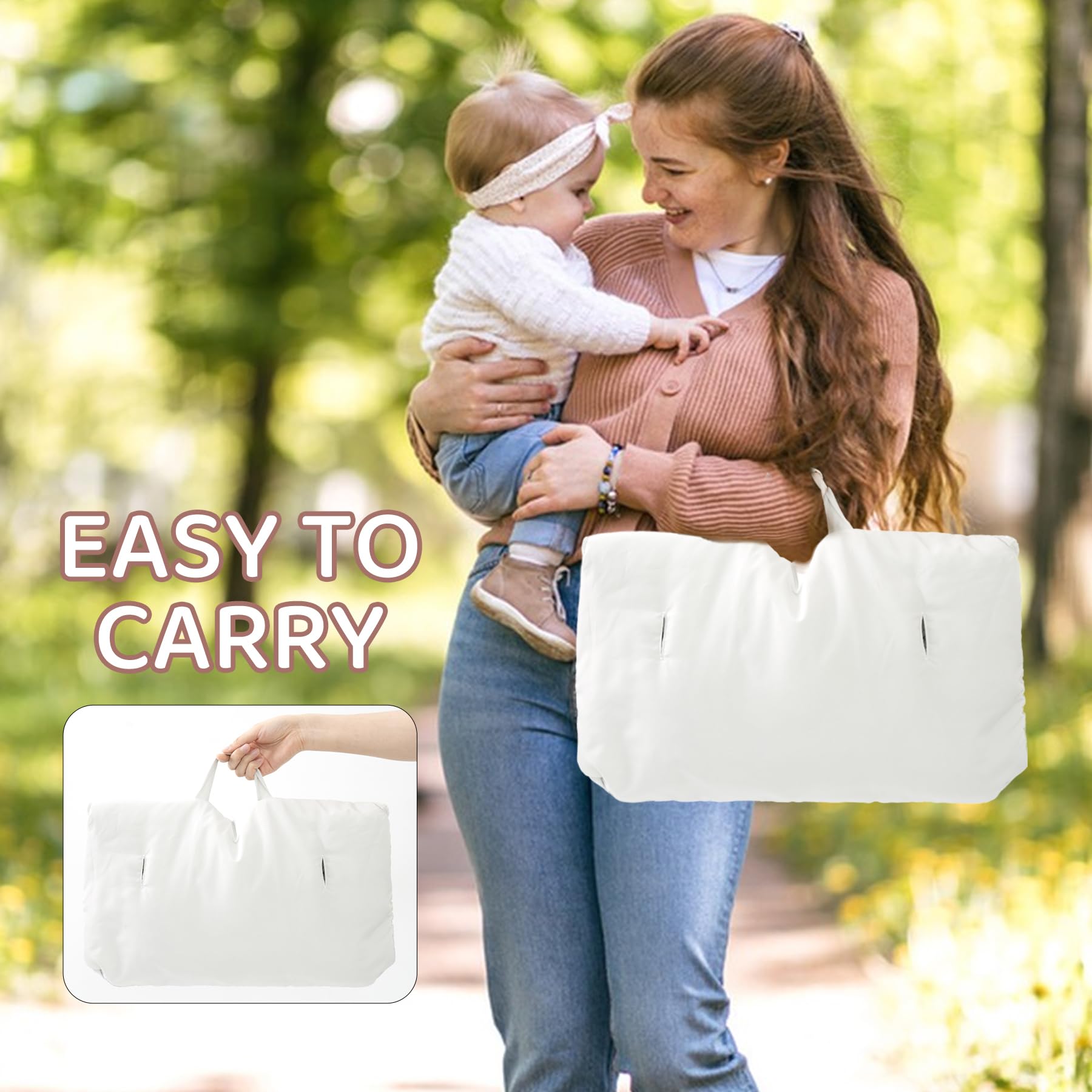 HALAA VAUVA shopping cart cover multi-function design for carts, high chairs, swings