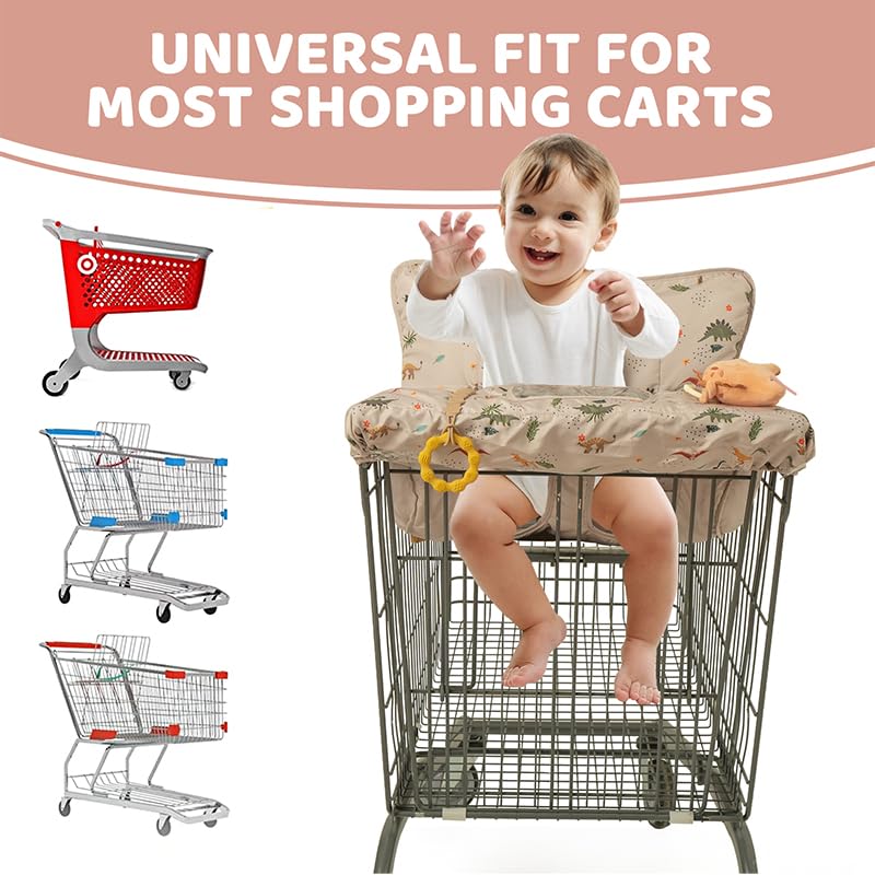 HALAA VAUVA universal-fit cover for restaurants, grocery carts, and high chairs.