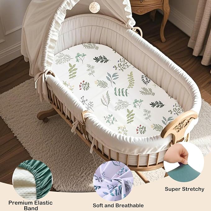 haleeone bassinet sheets halo bassinest compatibility on display.