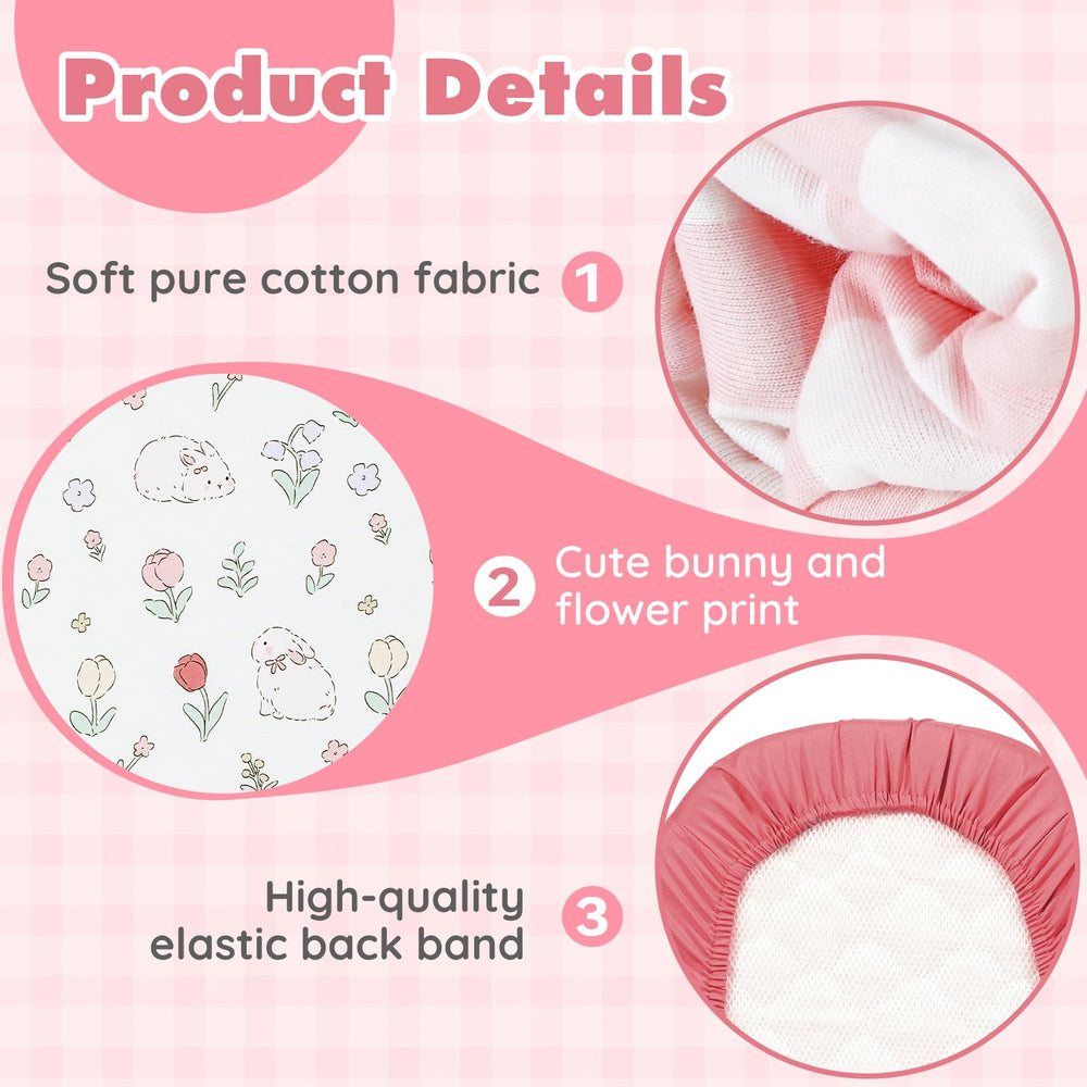 Haleeone jersey cotton sheets deliver breathable comfort for restful naps.