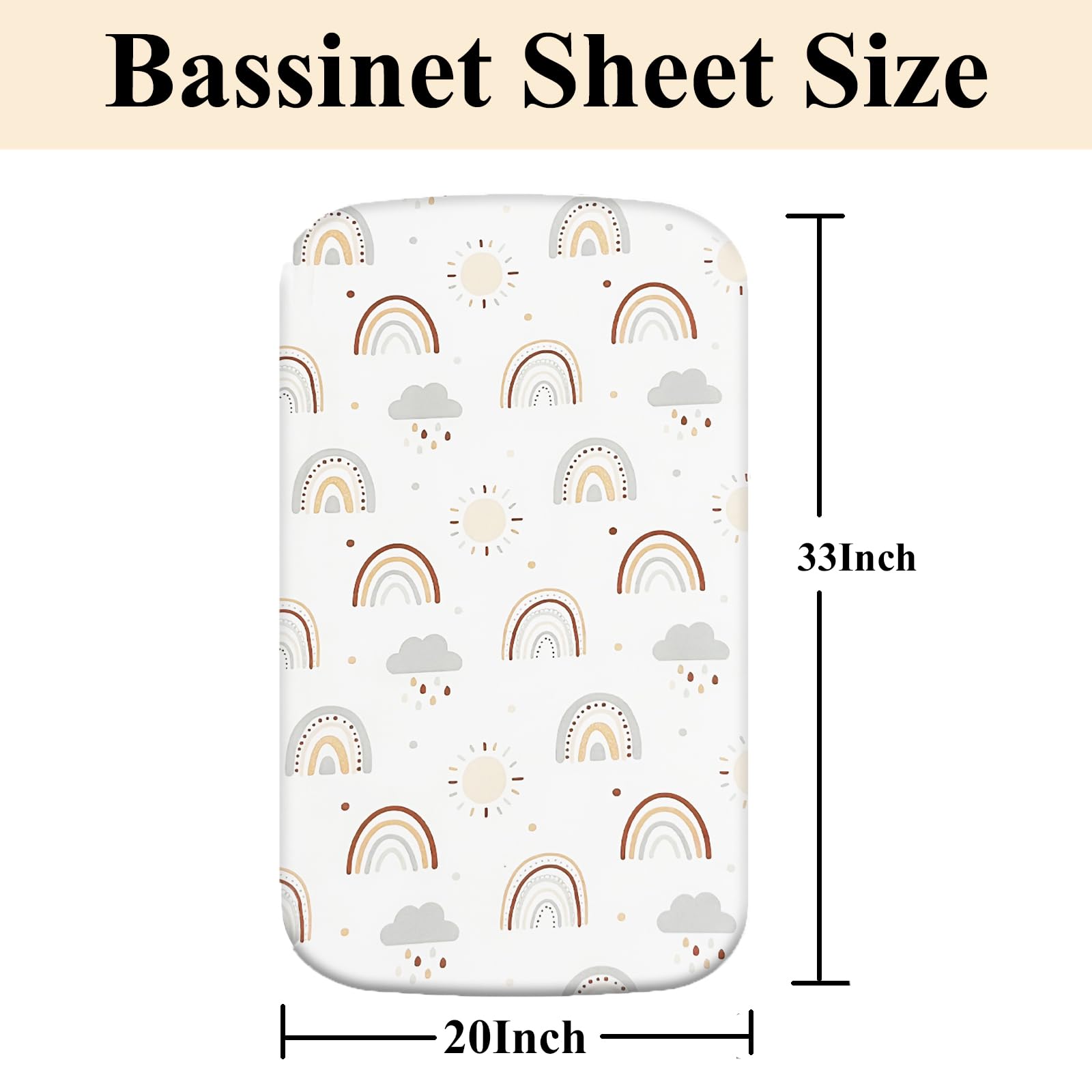 Haleeone soft skin-friendly 20x33 sheet suited for delicate baby skin.