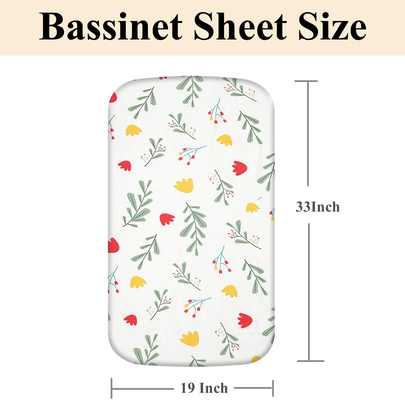Haleeone bassinet sheets care instructions with 30C wash guidance