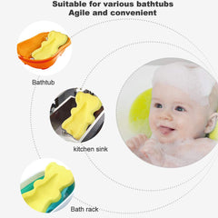 Hallo Baby Bath Mat skid-proof yellow in tub for secure bath