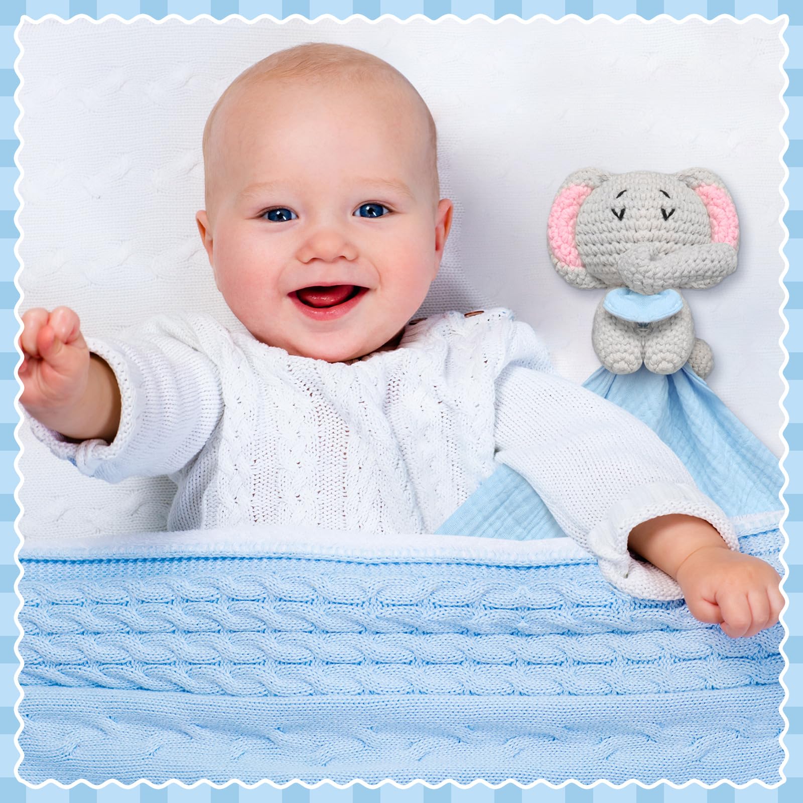 Halloscume Elephant packaged gift-ready presentation makes a thoughtful newborn gift.