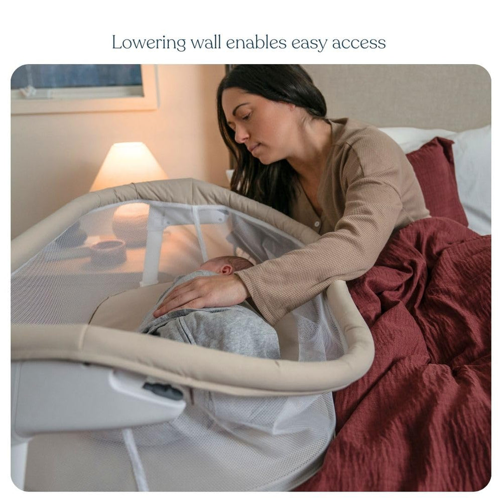 HALO BassiNest Lite adjustable height 24 to 28 inches fits most beds