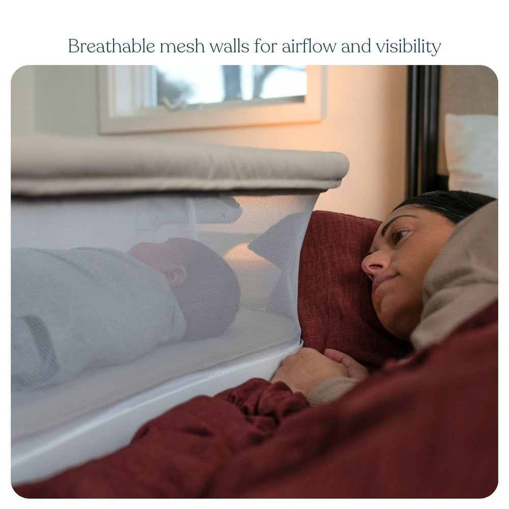 HALO BassiNest Lite portable design lets you move rooms easily