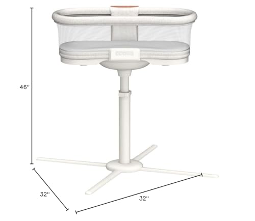 Halo BassiNest Luxe includes diaper caddy, sheet and pad for convenience.