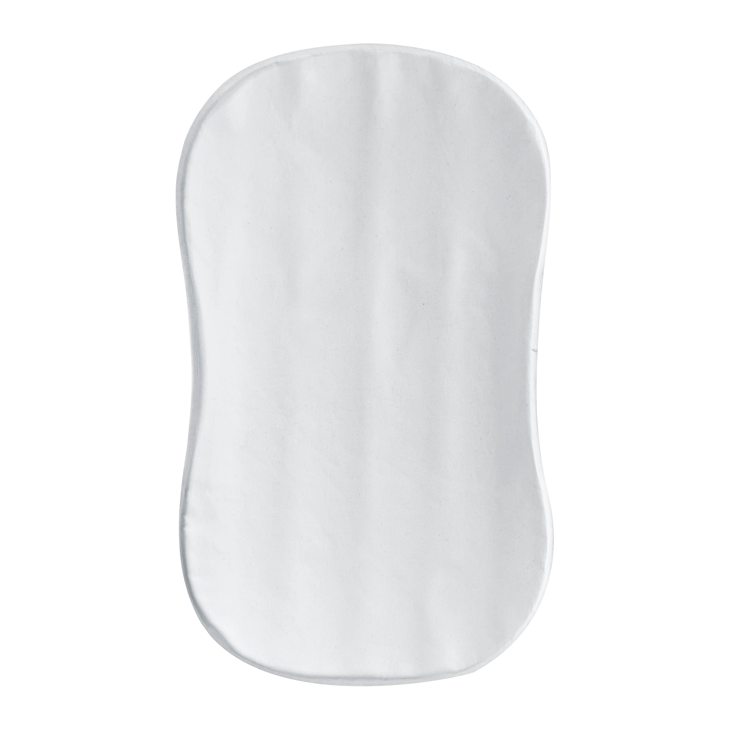 HALO Bassinest replacement pad in white provides a clean, hygienic sleep surface for baby.