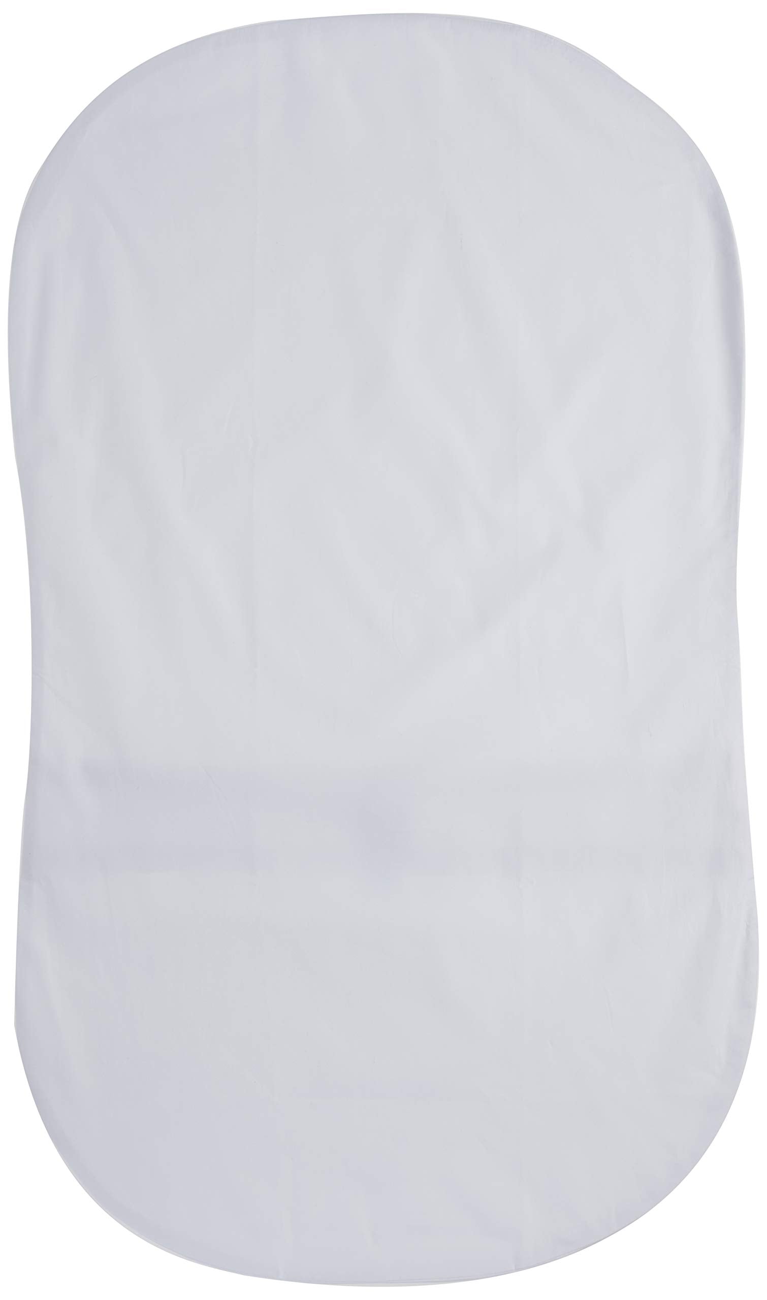 HALO BassiNest sheet close-up shows soft, breathable cotton for baby comfort.