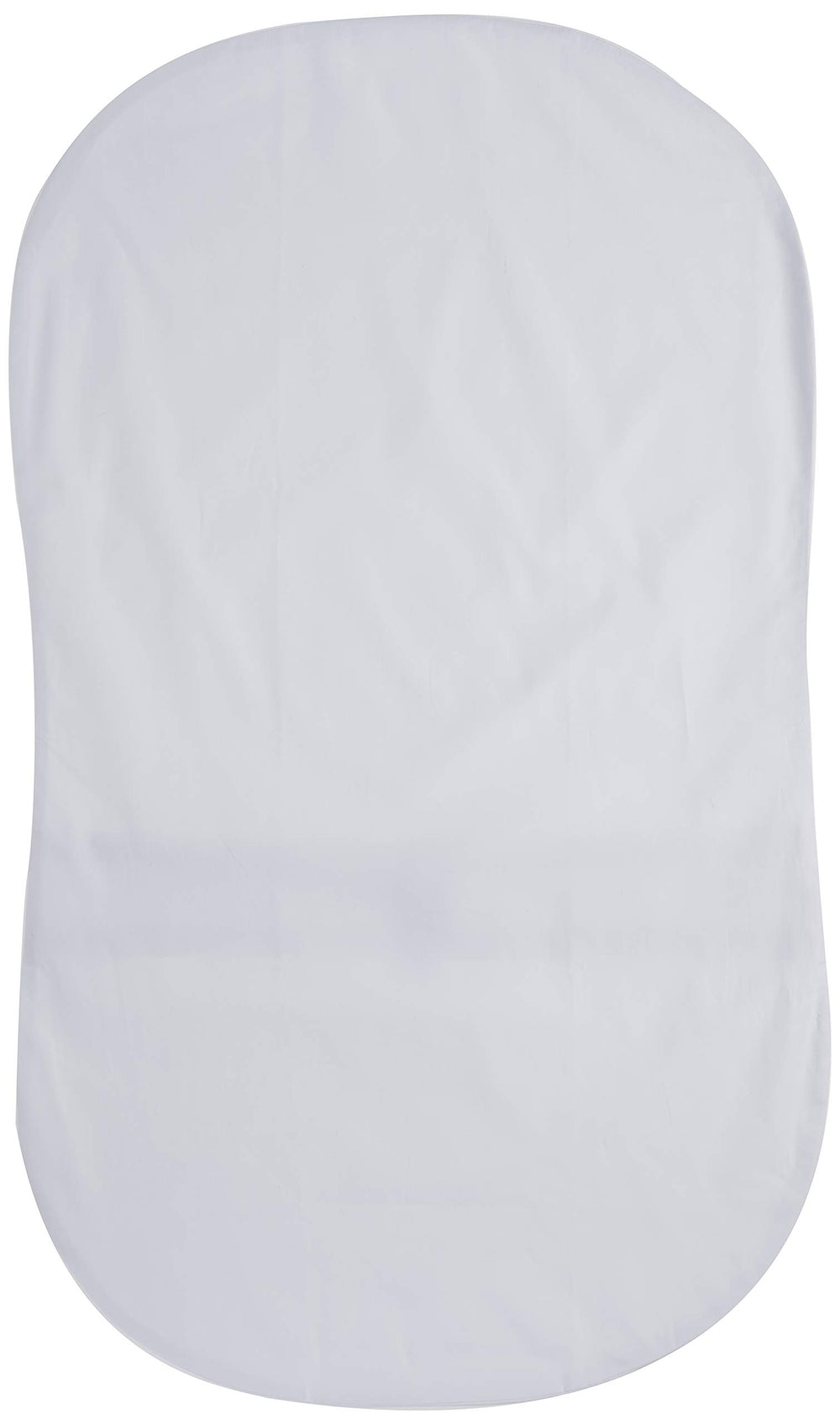 HALO BassiNest sheet close-up shows soft, breathable cotton for baby comfort.