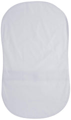 HALO BassiNest sheet close-up shows soft, breathable cotton for baby comfort.