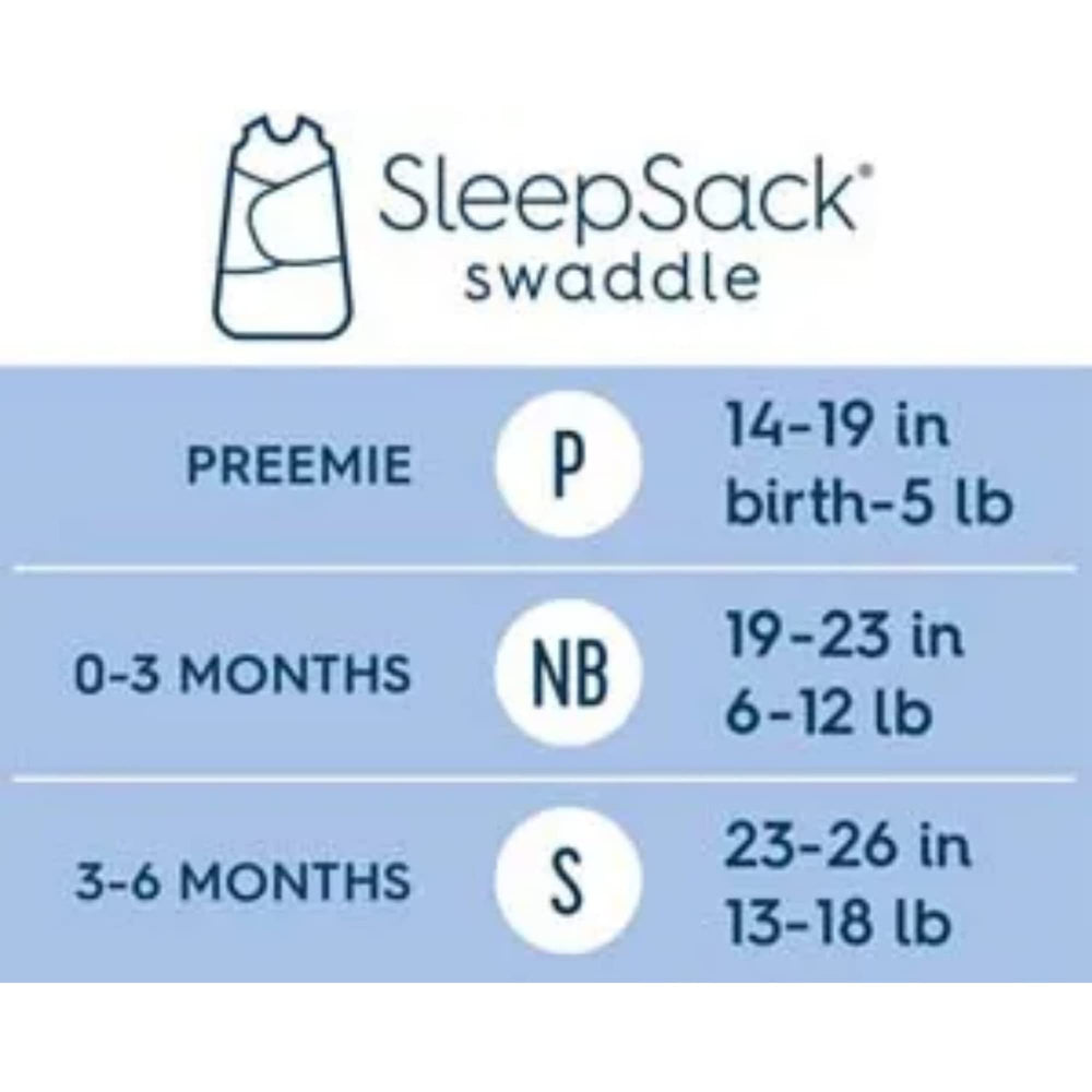 HALO Winnie Frolic sleepsack newborn size for 6-12 lb babies