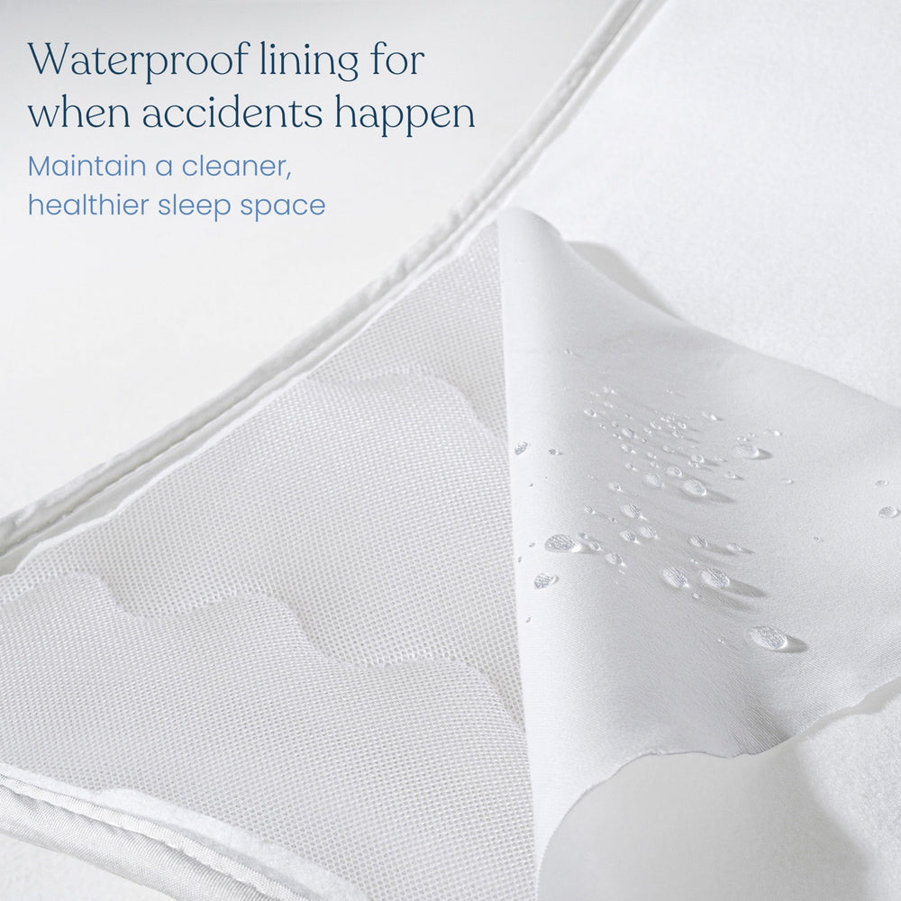 HALO durable polyester surface is machine washable for quick cleanup